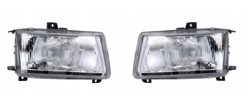 Headlight front headlight vw caddy 95 - 99 complete left+ right, фото
