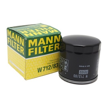 Mann фильтр мясляный w712/ 83 аналог op618 oc988, фото