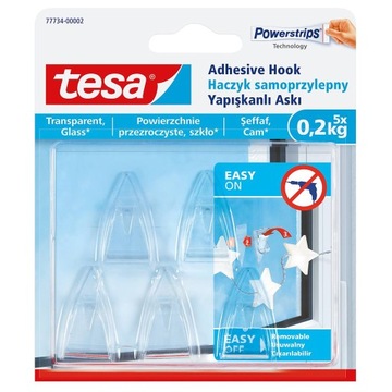 Hooks self-adhesive tesa powerstrips 5 pcs., фото
