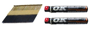 Nails 90 ring black 2tys+ 2 gases ok, фото