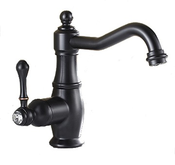 Washbasin faucet freestanding black matte royal retro hoses podlaczeniowe, фото