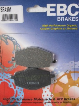 Pads yamaha tzr dt 80 125 tdr xt 350 600 xtz 660 fa101, фото