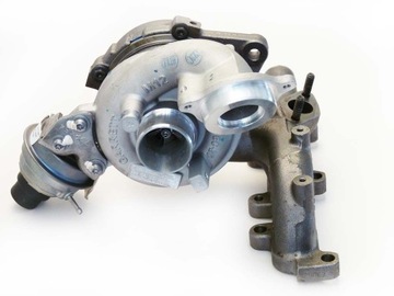 Turbocharger audi a3 passat b6 jetta golf skoda rapid octavia 1.6 tdi 105km cayc, фото