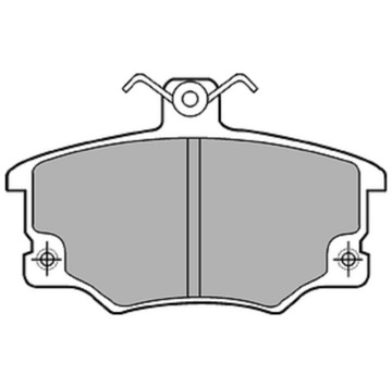 Pads front alfa 145 fiat panda lancia delta, фото