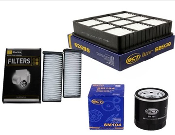 Filter set mitsubishi lancer vi 1, 51, 6 2, 0 16v, фото