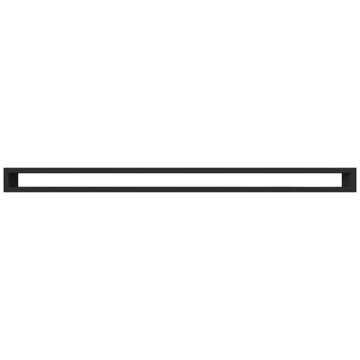 Lattice ventilation console grilles console 6x100 centimeters black, фото