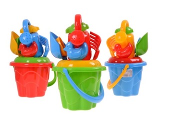 Large set to sandy, sandbox 8ele+ watering can, фото