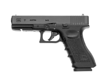 Air pistol glock 17 blowback 4, 5 mm bb co2, фото
