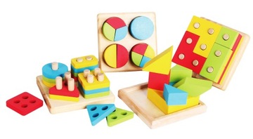 Smily play pads wooden inteligencja 4w1, фото