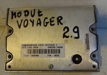 Блок кузова fcm chrysler voyager, фото
