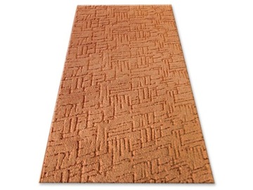 Mild carpet 63x133 centimeters kasbar red, фото
