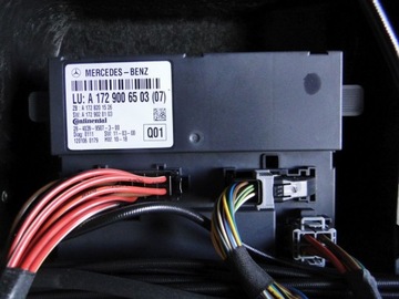 Mercedes slk 172 control unit block roofs a1729006503, фото