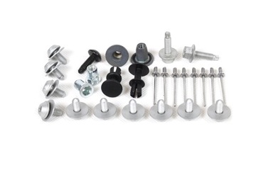 Set bolt fasteners wings front audi a3 8v aso, фото