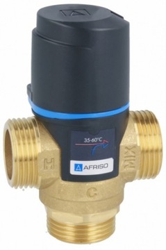 Afriso atm 563 thermostatic valve mixing 1', фото