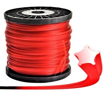 Cutting line to braids kos 2, 7 mm 100 m star, фото