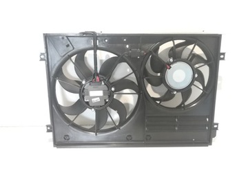 Vw touran 03- tiguan 07- radiator fan, фото