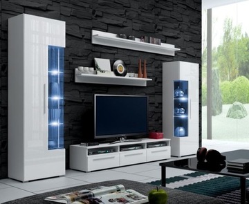 Furniture wall stilo 1-polysk+ led backlight free of charge, фото