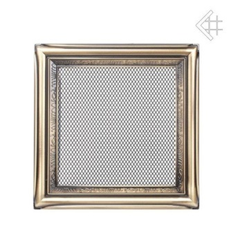 Lattice ventilation fireplace grilles gold, фото
