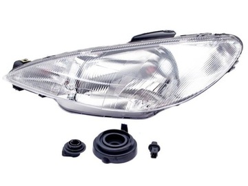 Peugeot 206 headlight front headlight front new, фото