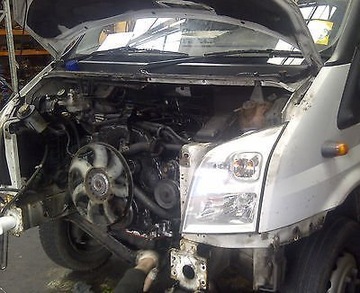 Engine complete 2.4 tdci ford transit h9fb 140k 2008, фото