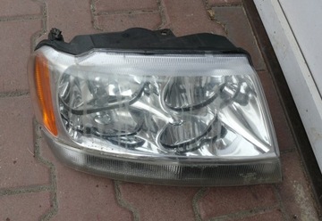 Right front headlight jeep cherokee 2 99 - 04r england, фото