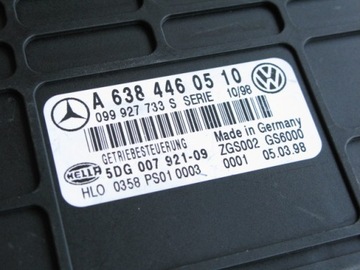 Контроллер коробки mercedes vito vw 2.8 099927733s, фото