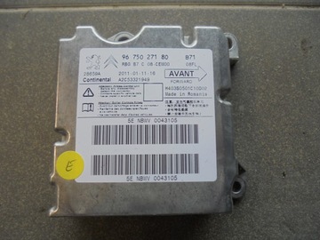 Датчик контроллер citroen c4 b7 2010-16 9675027180, фото