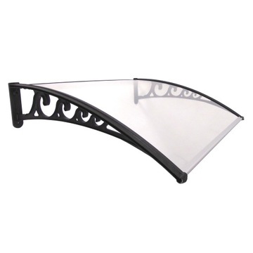 Visor nad door canopy awning 150x80 plexus, фото
