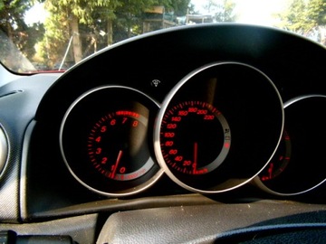 Mazda 3 1 03 - 2009. 2.0 16v instrument panel bp4la, фото