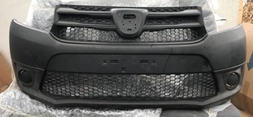Dacia logan 2 front bumper structure lattice, фото