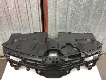 Renault clio 4 lattice front bumper 12 -, фото