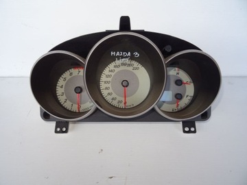 Mazda 3 restyling instrument panel gasoline, фото