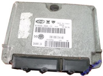 Vw golf 4 1.4 16v комп'ютер двигуна 036906014ab, фото