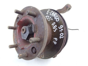 Iveco eurocargo 91 - 02 trunnion hub front right 17, 5 6 bolts 16cm, фото
