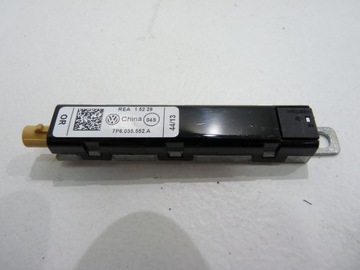 Mbm vw touareg уселитель антенный 7p0635552a, фото