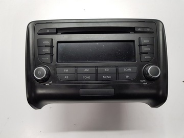 Audi tt 8j tape recorder cd audi concert 2din 8j0035186j, фото