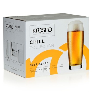 Beer mugs krosno 500 ml 6 pcs., фото