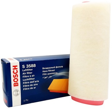 Bmw e46 e90 2.0 air filter bosch, фото
