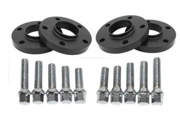 Spacers (spacers) bolt 5x112 15mm 57, 1 vw audi sws black, фото