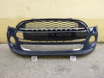 Mini cooper s f55 f56 chrome bumper front, фото