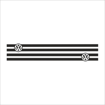 Наклейки тюнинговые на vw golf, polo scirocco, фото