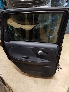 Nissan note e11 left rear door z11g dark glass, фото