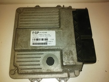 Компьютер двигателя lancia 1.3 multijet 55192098 hw01c, фото