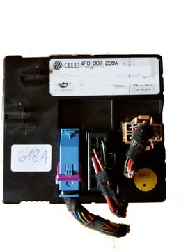 Audi a6 c6 4f0907289a смена фар на led подсветка_618a, фото