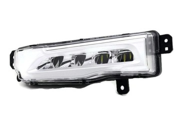 Bmw x3 g01 2017- drl fog light led backlight right new hella^, фото