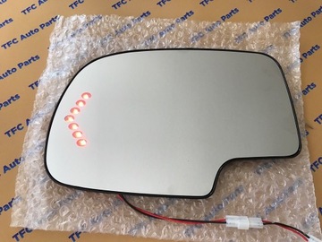 Зеркальный элемент gmc yukon sierra 1500 led подсветка поворотник, фото