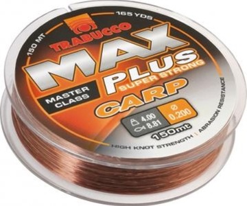 Line trabucco max plus carp 0, 28 mm x 150 m, фото