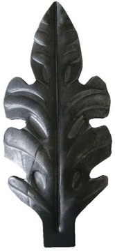 Elements forged decorative lisc 14.277 (10 pcs), фото