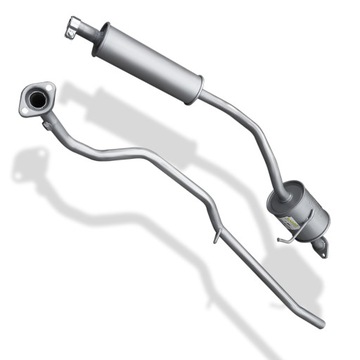 Глушители daihatsu cuore 1, 0-12v 2000-2003, фото