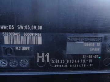 Блок комфорта bmw e87 e81 e90 e91 9134479-01, фото